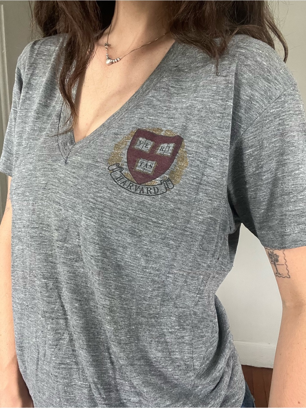 Harvard V-Neck T-Shirt